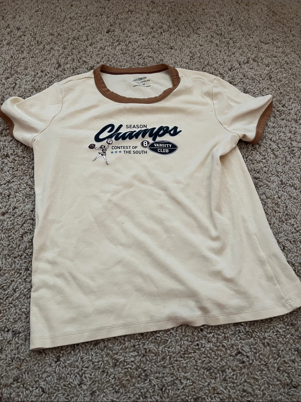 Cotton on champs shirt size M